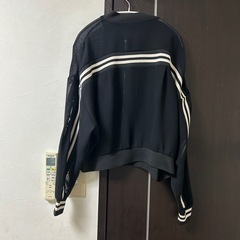 しまむら RIVIETTAメッシュラインブルゾン Lの画像