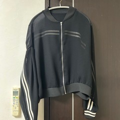 しまむら RIVIETTAメッシュラインブルゾン Lの画像