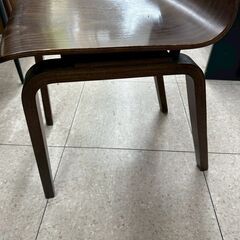 ★リユースのサカイ高崎店★TJ13556  椅子 茶 H83×D40×W40 クリーニング済みの画像