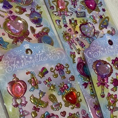 キラキラシール4点の画像