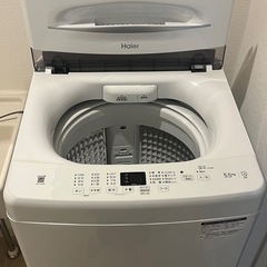 Haier洗濯機5.5kgの画像
