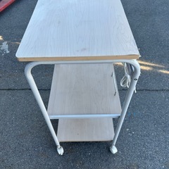 YAMAZEN レンジワゴン GRW-41｜シンプルで使いやすい収納ワゴンの画像