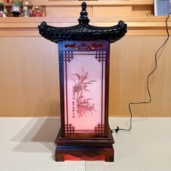 【動作確認済み】木製 ランタン　灯篭の画像