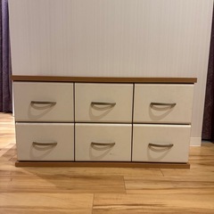 使い勝手が最高な可愛いキャビネットの画像