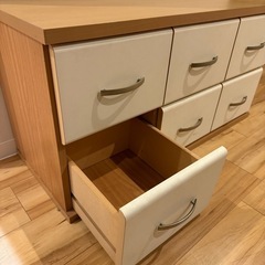 使い勝手が最高な可愛いキャビネットの画像