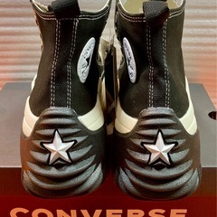 ランスターモーション 厚底ハイカット ブラック 26cm【タグ付 新品 未使用品】の画像