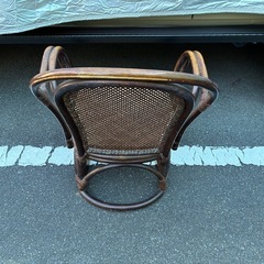 ラタン　籐椅子の画像