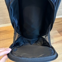 LEXUS ゴルフキャディバッグ ネイビー/シルバーの画像