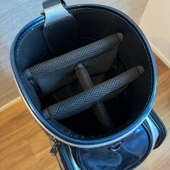 LEXUS ゴルフキャディバッグ ネイビー/シルバーの画像