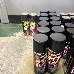 タイヤワックス　ほとんどの物が未使用の画像