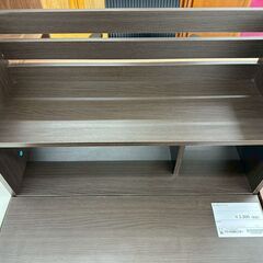 ★リユースのサカイ高崎店★TJ13557 (株)ニトリ デスク ダークブラウン H119×D69×W79.6 クリーニング済みの画像