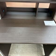 ★リユースのサカイ高崎店★TJ13557 (株)ニトリ デスク ダークブラウン H119×D69×W79.6 クリーニング済みの画像