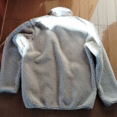 新品未使用UNIQLOユニクロフリースモフモフジャンバー　Sサイズの画像