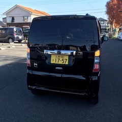 ★支払い総額 25:9万★H26年式 HONDA N-BOX ❗️左右パワースライド ドア 🔹走行距離·13万キロ❗️ 車検令和2027年12月:乗って帰る可能です.下取りの画像