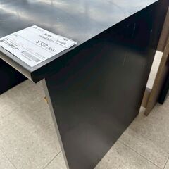 ★リユースのサカイ高崎店★TJ13559  デスク　 黒 H70.5×D59×W89.5 クリーニング済みの画像