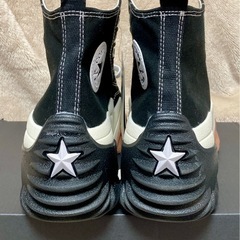 ランスターモーション 厚底ハイカット ブラック 27cm【タグ付 新品 未使用品】の画像