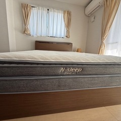 ニトリ　Nsleep ハードH3-CC　ダブルベッドの画像