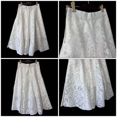 CHICWISH シックウィッシュ ミモレ丈 フレアスカート XS SSの画像