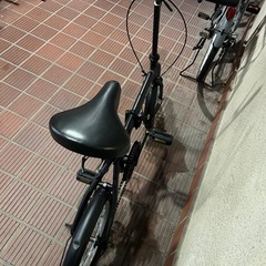 ミニチャリ自転車折りたたみ式の画像