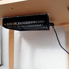 足元あたたかコタツデスク/幅80cm ダイニングこたつテーブル【中古】札幌市限定配送OR札幌市白石区/店頭お引き取り歓迎の画像