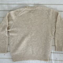 TORNEADE セーター（ウール）メンズ：Ｌ　ベージュ色の画像