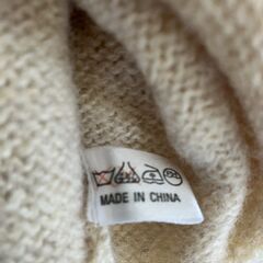 TORNEADE セーター（ウール）メンズ：Ｌ　ベージュ色の画像