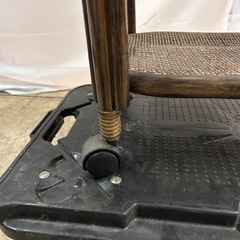 【無料】【引取限定】ラタンサイドテーブルお譲りします2025/12/7〜の画像