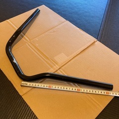 ハリケーン ハンドル　HB0066B ブラック　ナロープルバック1型　絞りハンの画像