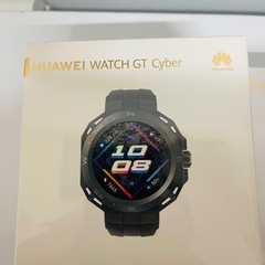 新品未開封スマートウォッチのHUAWEI WATCH GT CYBERの画像