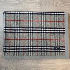 バーバリー 毛布 ウール100% シングル の画像