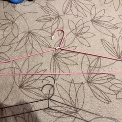 60cm 2本、70cm 1本 　バスタオル用ハンガー　3本セットの画像