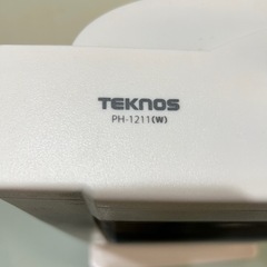 【中古品】ハロゲンヒーター　　TEKNOS PH-1212(W)の画像