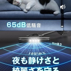掃除機⭐️コードレス 超軽量0.6kg 業界初 70KPa強力吸引 サイクロン式の画像