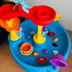 ウォーターテーブル　コストコ　ステップ 2 水遊び　夏　ベランダ　庭の画像