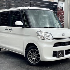 安心の総額表示！車検満たん★ダイハツタント禁煙車TVナビ両側スライドドアetcレーダーブレーキ★エコアイドルの画像