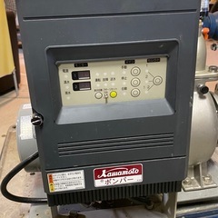 & 自動給水ポンプ 川本製作所 KB2-405PE 1.5 三相 200V 50Hzの画像