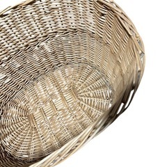 【大特価】　ラタン　カゴ　衣装ケース　の画像