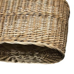 【大特価】　ラタン　カゴ　衣装ケース　の画像