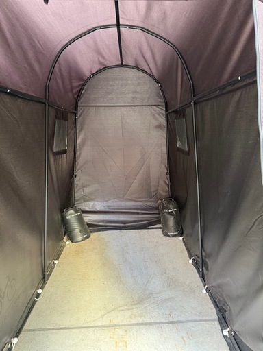 サイクルハウス バイクガレージ ウエイト重り付き