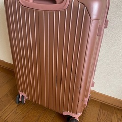 キャリーケース　ピンク　の画像
