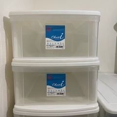 【美品】【5個】アイリスオーヤマ チェストLの画像