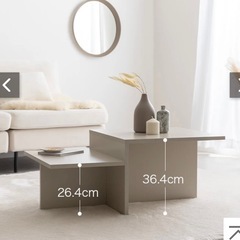 Freya センターテーブル ローテーブル
　の画像