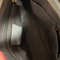 COACH エンボス かばん 水色 ショルダーバッグ  の画像