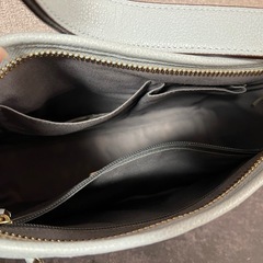 COACH エンボス かばん 水色 ショルダーバッグ  の画像