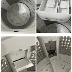 R365 ☀️ 2022年製の高年式♪ Haier 洗濯機（洗濯4.5㎏) JW-U45A ⭐ 動作確認済 ⭐ クリーニング済の画像