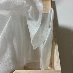 薄梁グラス2個入り木箱付きの画像
