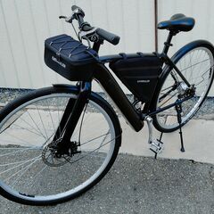 加古川　ソトのマ　中古自転車　ムサシベロ　musashivelo　CS01　クロスバイク　700c　中古　整備済みの画像