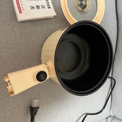 電気鍋中古品、使用頻度数ヶ月の画像
