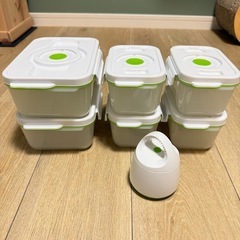 フォーサ真空保存容器 真空パック 密閉容器の画像