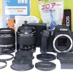 ✨超美品✨Canon EOS kiss X9 ダブルズームセット ダブルレンズ Wi-Fi 自撮り 一眼レフ 初心者おすすめの画像